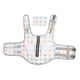 thumbnail image 3 of Chaleco De Natación Para Cachorros, Chaqueta Para Perros Pequeños, Medianos Y Grandes, Para Piscina, Color Blanco Y M, 3 of 3