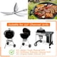thumbnail image 4 of Cepillo de limpieza Yilador One-Touch Grill Kit de 57 cm, color plateado, 4 of 6