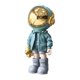 thumbnail image 1 of Figurilla Dosker Astronauta Azul 8x6x20 cm de Poliresina, 1 of 6