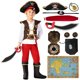 thumbnail image 1 of Disfraz de pirata de Halloween para niños de 3 a 4 años, de Spooktacular Creations, color rojo, 1 of 6