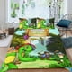 thumbnail image 2 of Franklin Conjunto de sábanas temático, trío de piezas, cómodo y amigable con la piel, diseño único, regalo de decoración para el hogar para familiares, amigos y fans,140cm *210cm, 2 of 6