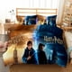 thumbnail image 1 of British Harry Potter Printed Bedding Set 3-piece Duvet Cover Pillowcase Comforter, 1 of 3
