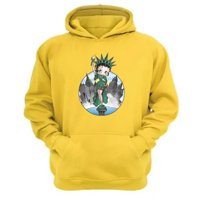 Genérico - Polerón Canguro Betty Boop Amarillo Talla S Unisex