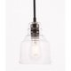 thumbnail image 3 of Lámpara Colgante Living District Pierce Negro Vidrio Transparente 110V, 3 of 9