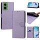 thumbnail image 3 of Funda Cartera de PU para Motorola Moto G35 con Tarjetas, Lila, 3 of 6