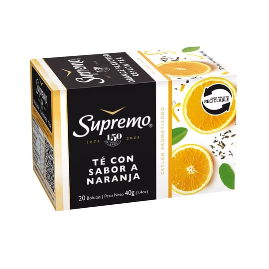 Té Naranja Imperial Caja 20 Un Supremo