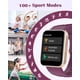 thumbnail image 3 of Reloj inteligente RUIMEN D1, rastreador de frecuencia cardíaca IP68, color morado, 3 of 8
