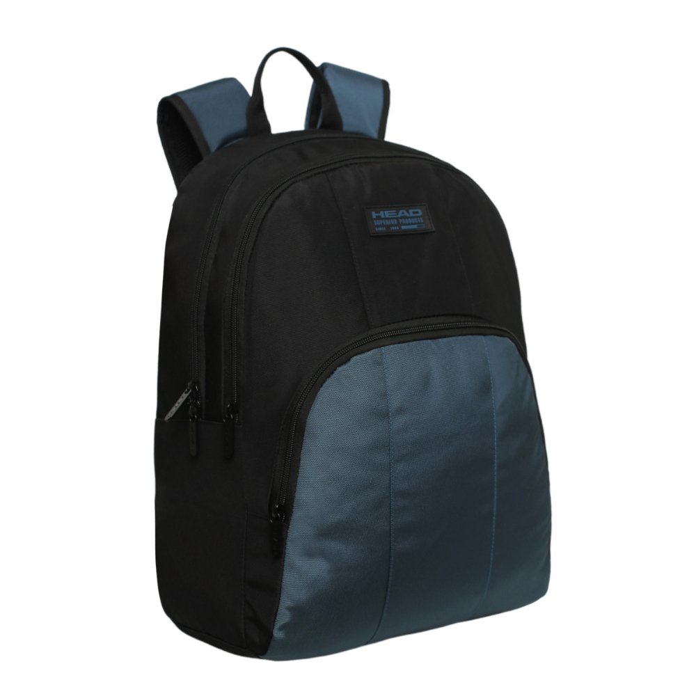 Mochila Compacta Chiron Negro Azul Head