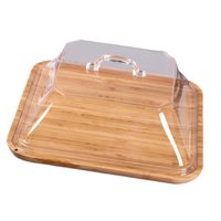 Bothyi - Soporte Para Tartas De Mesa, Decorativo, Para Galletas, Tartas, Queso, Tartas, Aperitivos, Cuadrado