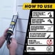 thumbnail image 2 of Sellador OSI Quad Max para ventanas, puertas y revestimientos, color blanco, 280 ml (12 unidades), 2 of 6