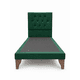 thumbnail image 5 of Cama Plaza y Media Verde Botella Capitoné  + Colchon Mery Desing, 5 of 9