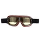thumbnail image 2 of Gafas Retro De Motocicleta Para Casco Harley Piloto Cruiser Montar # Marrón, 2 of 3