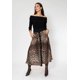 thumbnail image 2 of Falda Roma Animalprint Natalia Seguel, 2 of 3