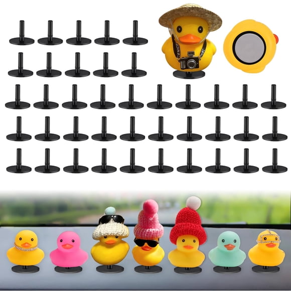 Soporte de goma para patos YIBEICO Flock Locker para Jeep Dash (40 unidades)