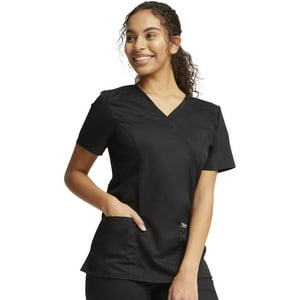 Cherokee - Top Clinico Revolution Mujer Negro Xs