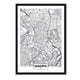 thumbnail image 1 of Cuadro Mapa Madrid con Marco Negro, 1 of 1