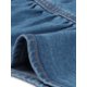thumbnail image 5 of INSPIRE CHIC Chaquetas de Mezclilla para Mujer con Botones, Dobladillo Peplum, Mangas Largas, Chaquetas de Jean Recortadas, Azul Denim XL, 5 of 6