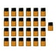 thumbnail image 5 of 25x Mini Botellas De Líquido Tubos Marrones Viaje A Prueba De Fugas Para Perfume Tapón De Orificio De 2 Ml, 5 of 5