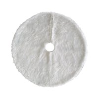 Bothyi - Falda Para Árbol De Navidad, Decoración Para Exteriores, Interiores Y Hogar, Accesorios Para Fiestas, Decoraciones Para Fiestas, Diámetro De 120 Cm, Color Blanco