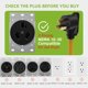 thumbnail image 4 of Portvoi Adaptador divisor Y de 30 A NEMA 10‑30P a 14‑50R/10‑30R, 3 ft, 4 of 9