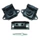 thumbnail image 2 of Kit de soporte de motor Crown Automotive 8128488K negro, 2 of 2
