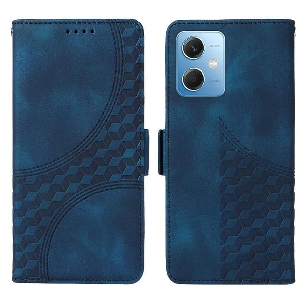 Carcasa FOXDOCK Xiaomi Poco X5 5G de cuero PU, diseño acolchado clásico, protección contra caídas y rayones