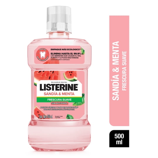 Enjuague Bucal Listerine Sandia