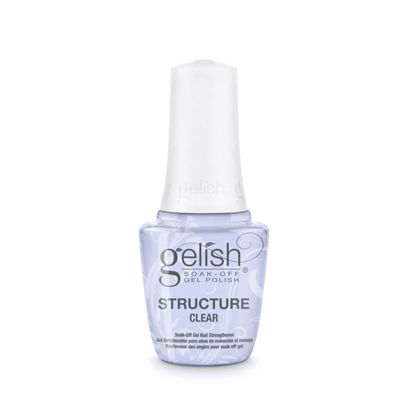 Brocha Structure Gel Gelish On, autonivelante, transparente, 15 ml