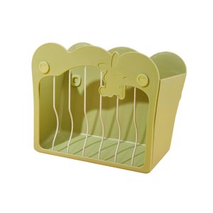 Ioensy - Alimentador De Heno Para Conejos, Soporte Para Heno Para Conejos, Almacenamiento Menos Desperdiciado, Alimentador De Heno Para Cobayas, Verde