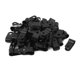 thumbnail image 1 of Uxcell 50 Piezas Nylon Tipo R 6.4 mm Abrazadera de Cable Clip Sujetador para Hogar Oficina Negro, 1 of 2