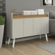 thumbnail image 3 of Aparador Buffet 4 Puertas Verona Beige Roble, 3 of 5
