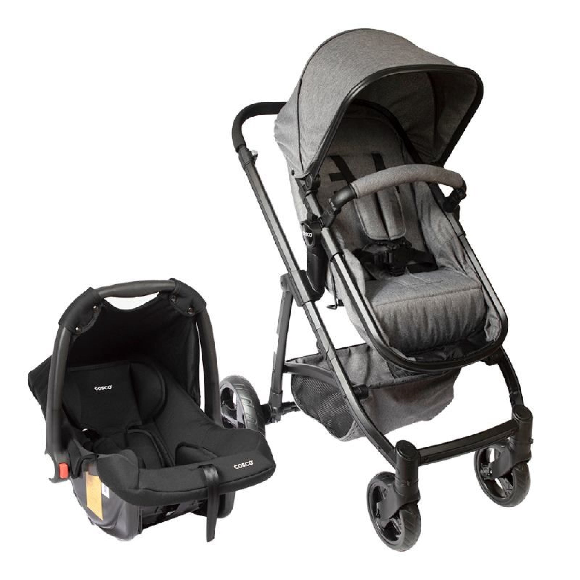 Coche Bebé Travel System Morgan Gris/Mxz-Ed
