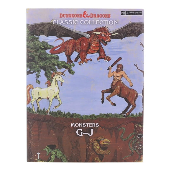 Miniaturas de la colección clásica de D&D de WizKids Monsters G-J