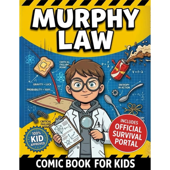 Cómic publicado de forma independiente: La ley de Murphy para niños
