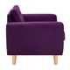 thumbnail image 5 of Sofa Bote 1c Felpa 04 Morado, 5 of 6