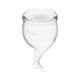 thumbnail image 3 of Satisfyer Set de 2 Copitas Menstruales Feel Secure Blanco, 3 of 7