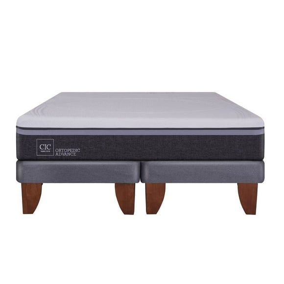 Cama Europea Europea Ortopedic Advance King Base Dividida