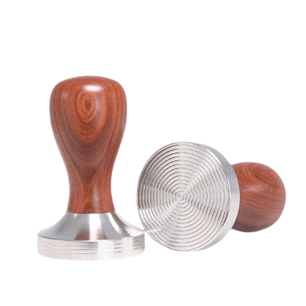 Prensa de café MICCK de 49 mm, 51 mm y 58 mm con base plana ondulada para espresso, café, barista, accesorios de cocina, prensa de café.
