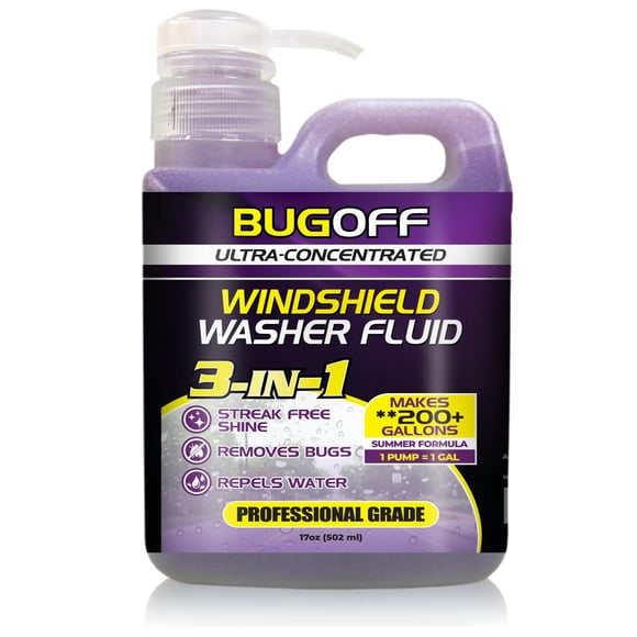 Líquido limpiaparabrisas BUGOFF ultra concentrado 750 ml