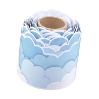 Bothyi - Borde De Tablero De Anuncios Con Nubes, Adorno Para Jardín De Infantes, Para Ventana De Aula O Tienda