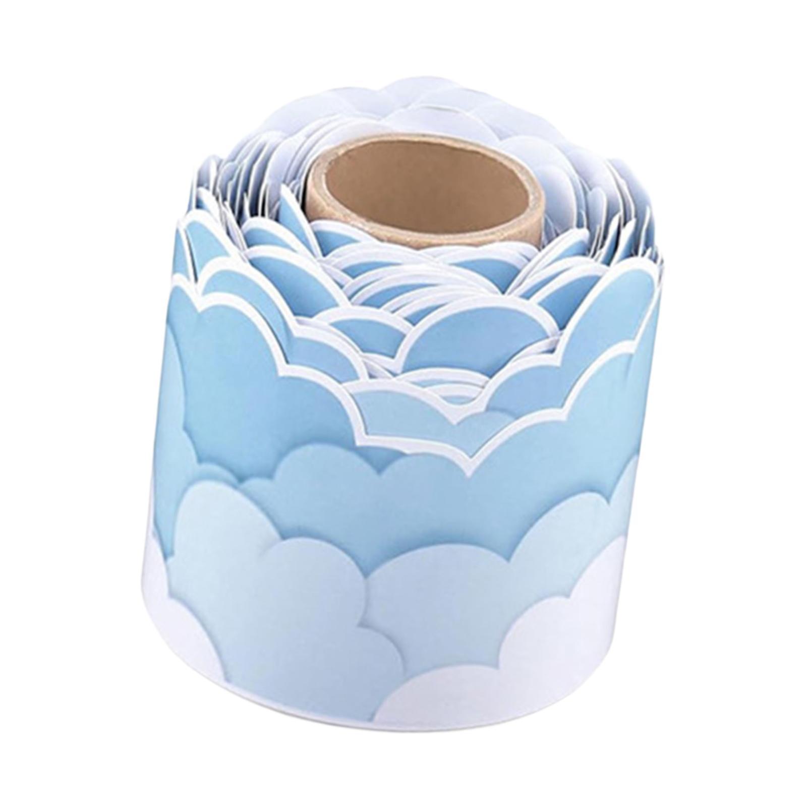 Bothyi - Borde De Tablero De Anuncios Con Nubes, Adorno Para Jardín De Infantes, Para Ventana De Aula O Tienda