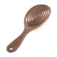 thumbnail image 3 of Detangler Peine Pein Cepillo De Pelo Peine Peine Cuero Cabelludo Masaje Cuidado De Pelo Café, 3 of 5