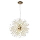 thumbnail image 3 of Candelabros de cristal modernos, accesorios de iluminación de techo, candelabro de 8 luces, luz colgante para dormitorio, pasillo, entrada, cocina , luz blanca Bombilla no incluida, 3 of 5
