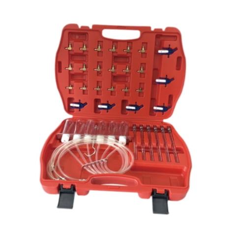 Magideal - Herramienta De Medición, Herramienta De Prueba De Inyección De Combustible, 6 Cilindros, Prácticos Kits De Prueba De Medidor De Flujo De Inyector De A