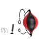 thumbnail image 4 of Bola De Boxeo PU Bolso De Velocidad De Cuero Para Entrenamiento De Reacción Coordinación Ojo De Ojo Rojo Negro, 4 of 5