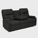 thumbnail image 4 of Sofá 3 Cuerpos Reclinable Negro Moderno Matheus VS8070SBL, 4 of 7