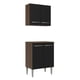 thumbnail image 1 of Kit Mueble de Cocina Madesa Emilly 64 cm Marrón/Negro, 1 of 9
