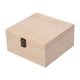 thumbnail image 2 of Caja De Almacenamiento De Madera Decoraciones Portátiles Para El Hogar Caja De Regalo Sin Terminar Caja De Baratijas De Madera 19.5x19.5x10cm, 2 of 5