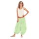 thumbnail image 1 of Pantalones anchos Oh My Gauze GUCHI Verde Apio Talla Única, 1 of 1