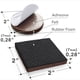 thumbnail image 2 of Protectores para muebles X-Protector antideslizantes, 16 piezas para piso, 2 of 5